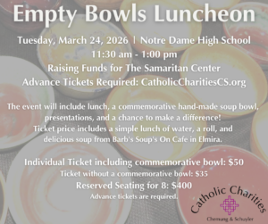 Empty Bowls Luncheon 2026