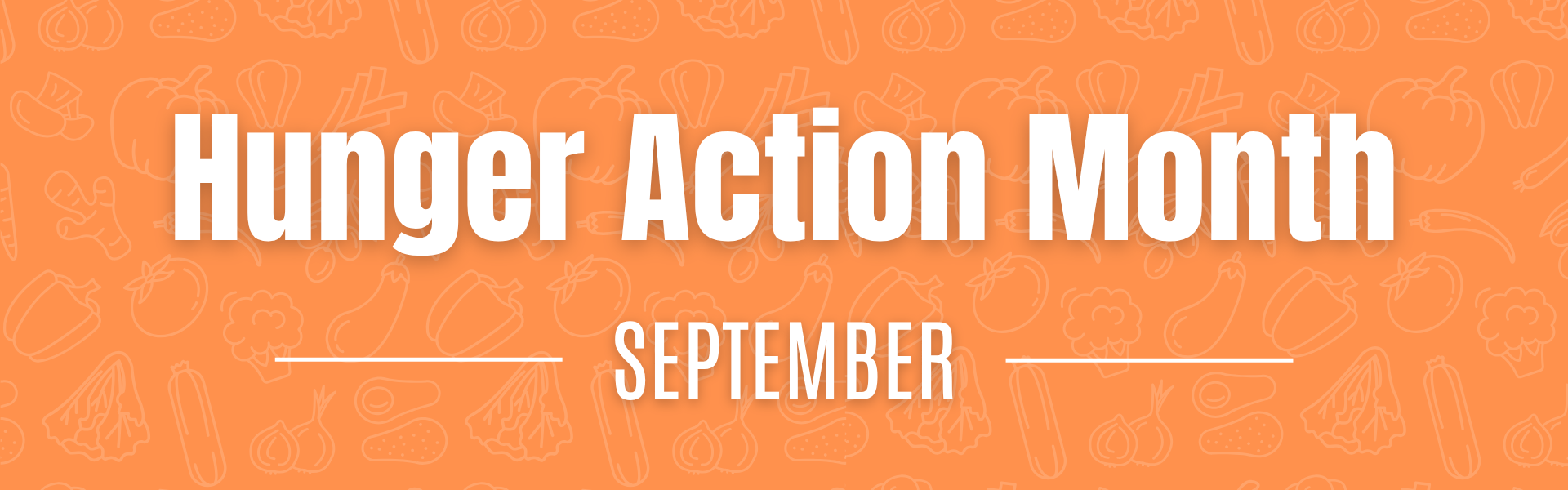 Hunger Action Month Website Slider
